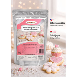 Białko w proszku do lukru królewskiego