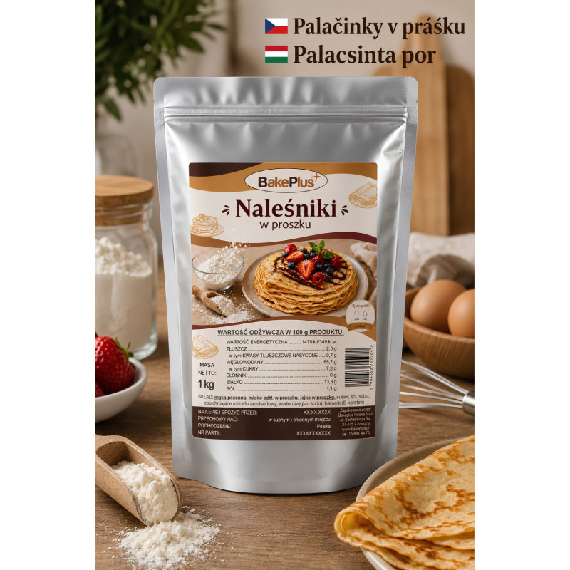 Ciasto w proszku na naleśniki mix gotowe naleśniki 5kg