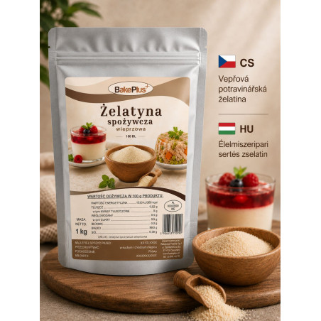 Żelatyna Spożywcza 180 BL POLSKA