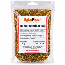 18 ZIÓŁ ZAMIAST SOLI – aromatyczna mieszanka przypraw